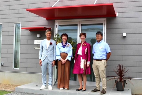 Officiële opening van nieuwe vestiging Deliflor Japan in Hamamatsu