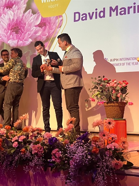 David Marin bekroond met Young Grower of the Year voor zijn duurzame inspanningen