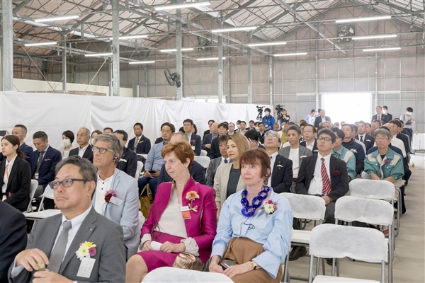 Officiële opening van nieuwe vestiging Deliflor Japan in Hamamatsu