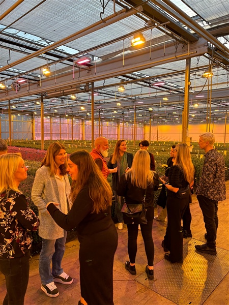 Floral Fundamentals op bezoek bij Deliflor