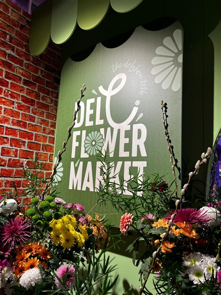 Great enthusiasm for the new format of the Deli Flower Market
